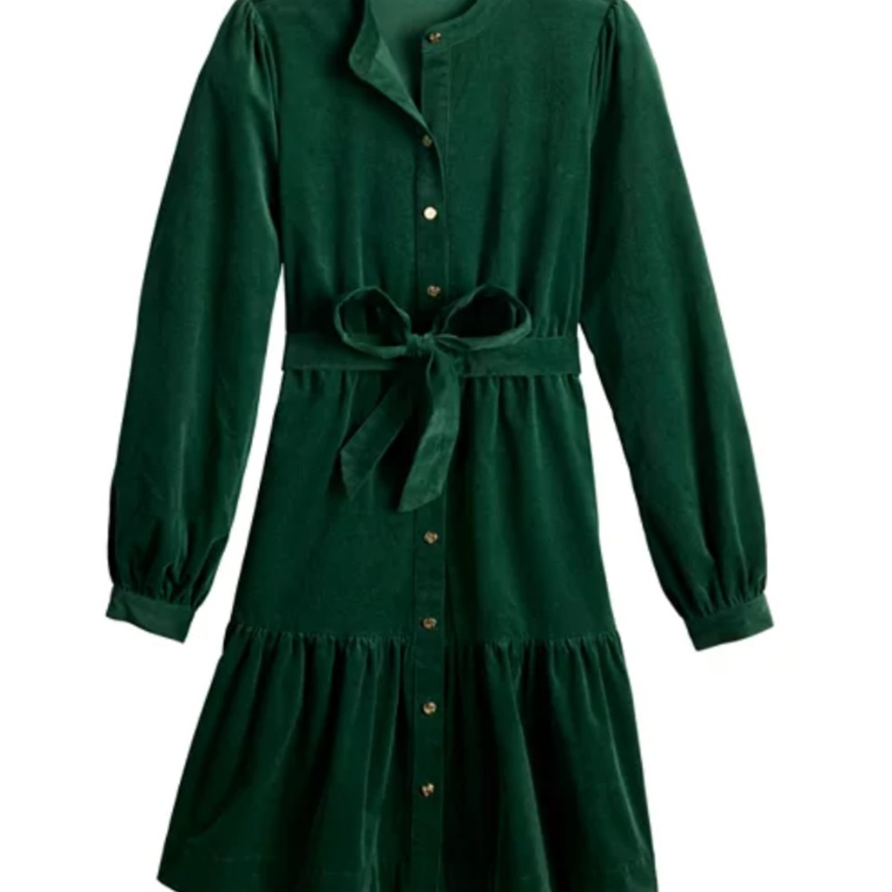 Draper James Green Dress
